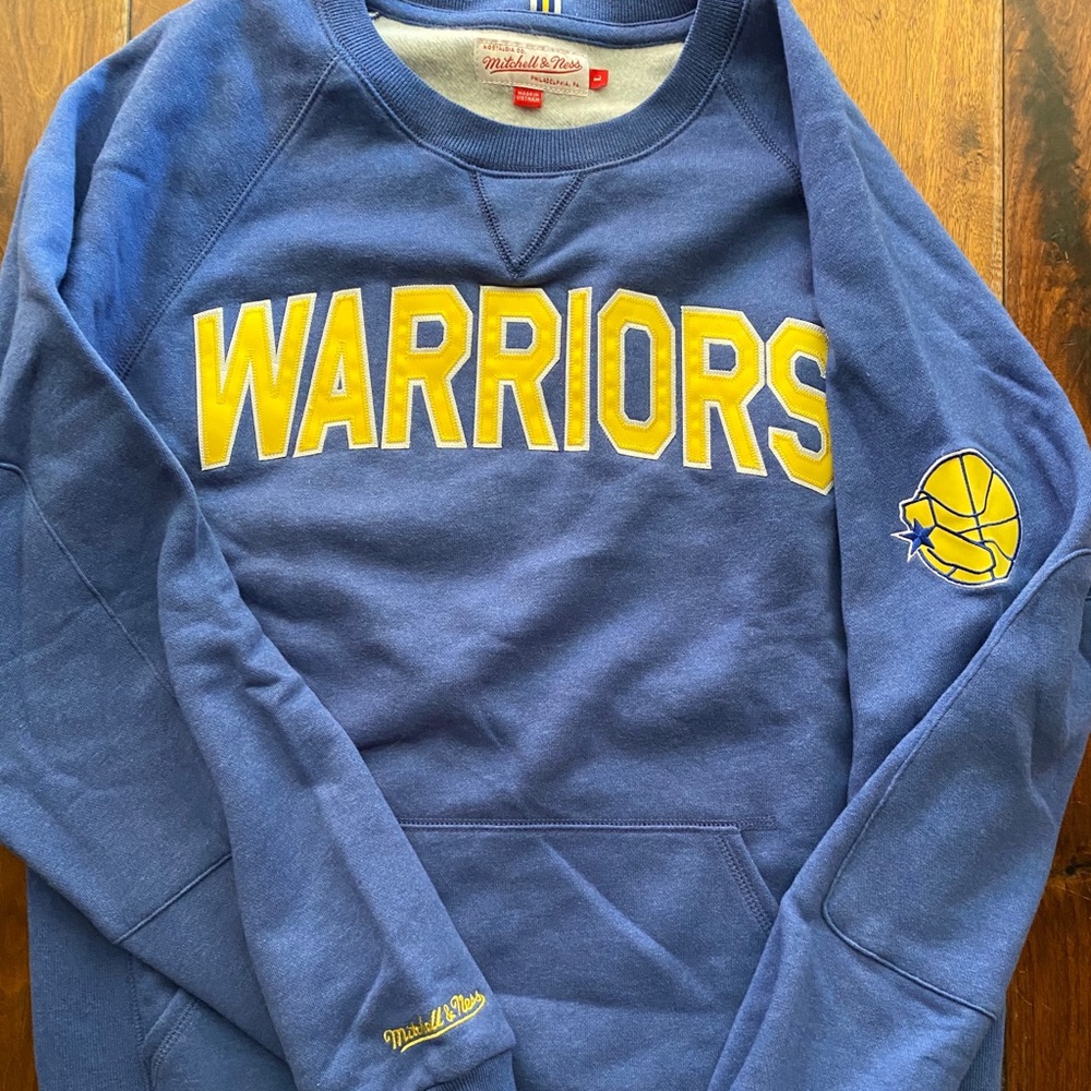Mitchell & Ness Large Warriors Sweatshirt